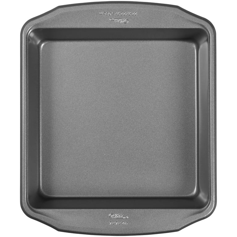 Wilton Bake it Better Steel Non-Stick Square Cake Pan, 9 x 9-inch | Walmart (US)