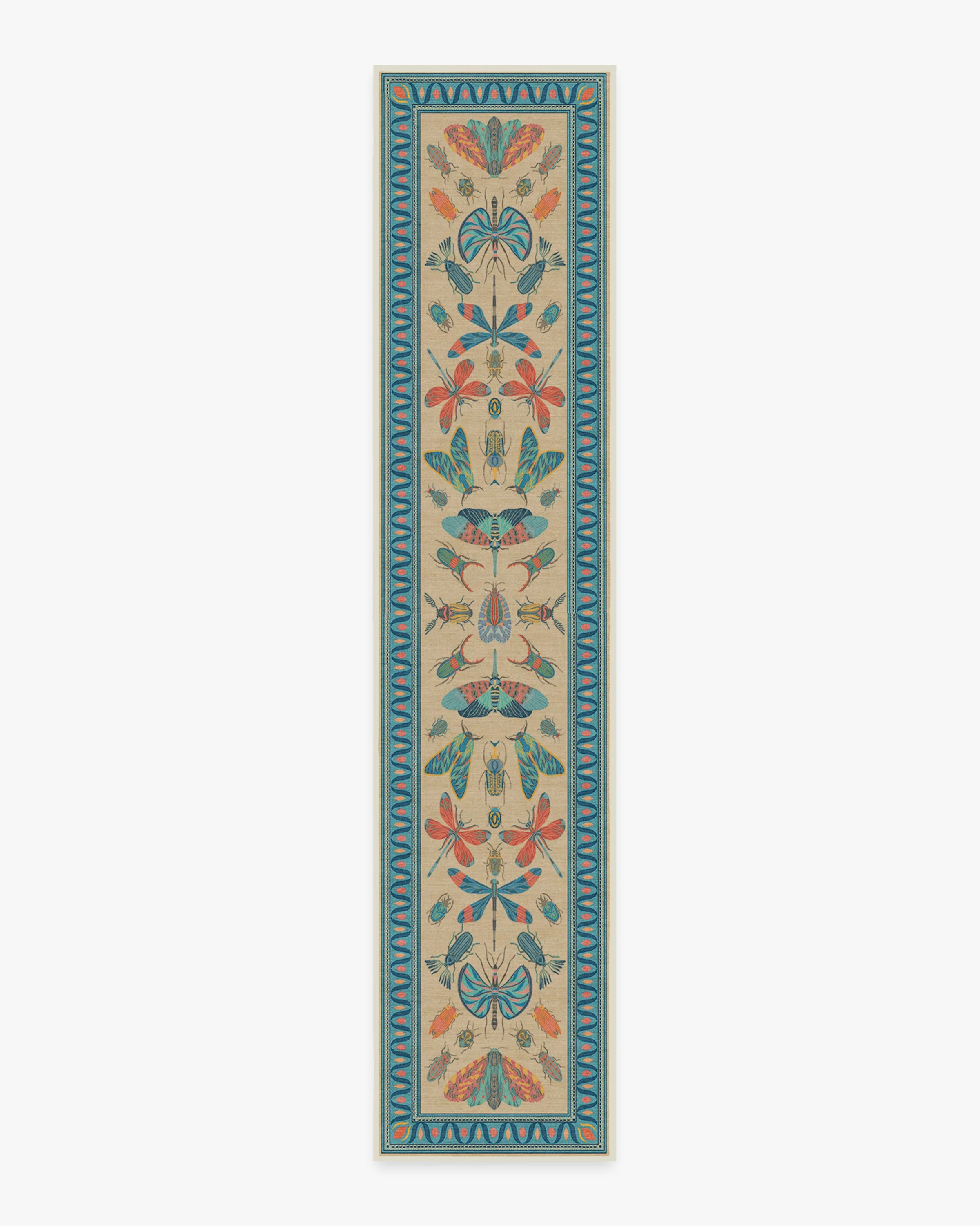 Iris Apfel Flutterby Multicolor Rug | Ruggable | Ruggable