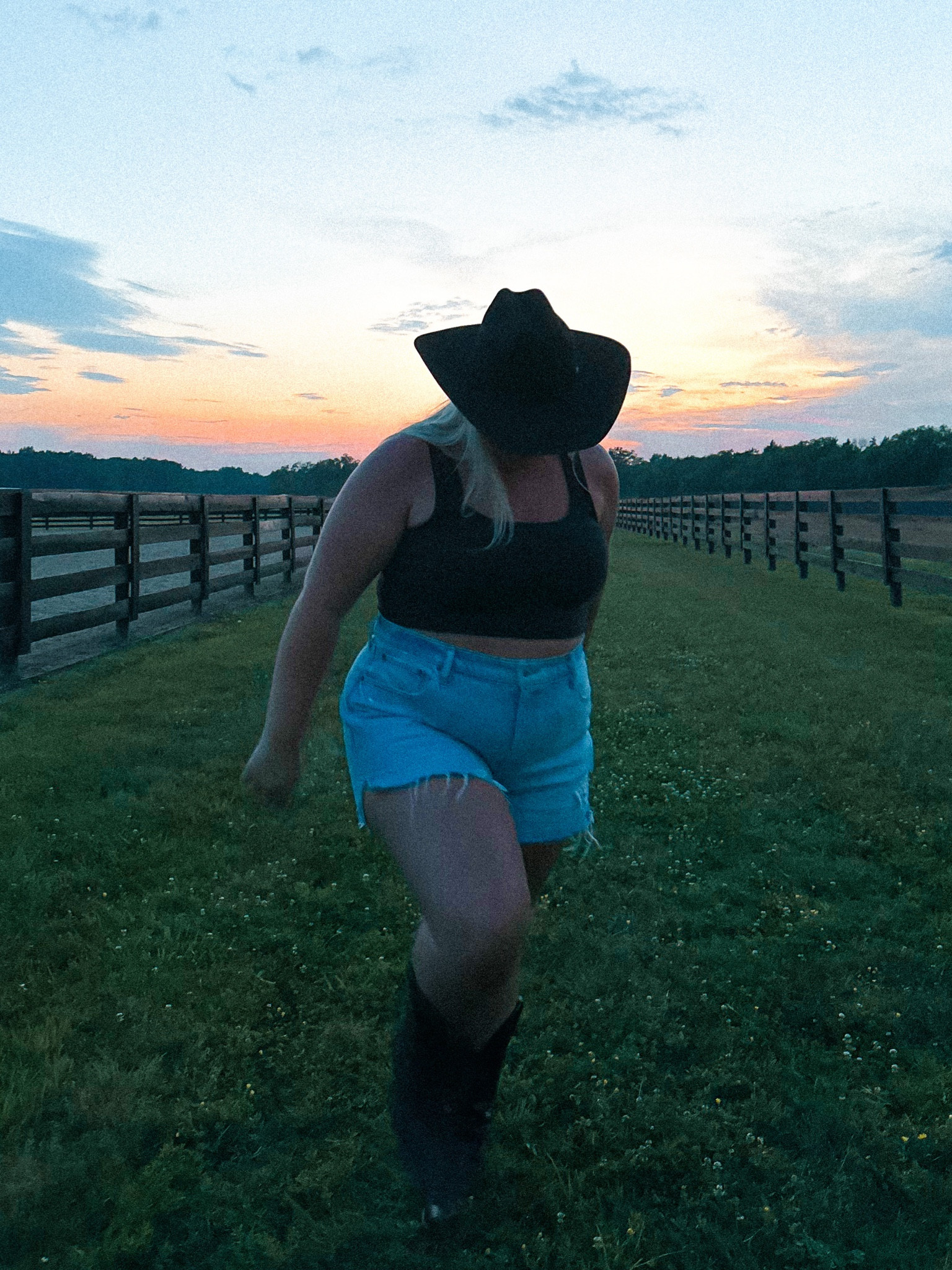 Casual cowgirl summer outfit! Size 34 shorts, 2X tank! 

#LTKcurves #LTKstyletip #LTKSeasonal