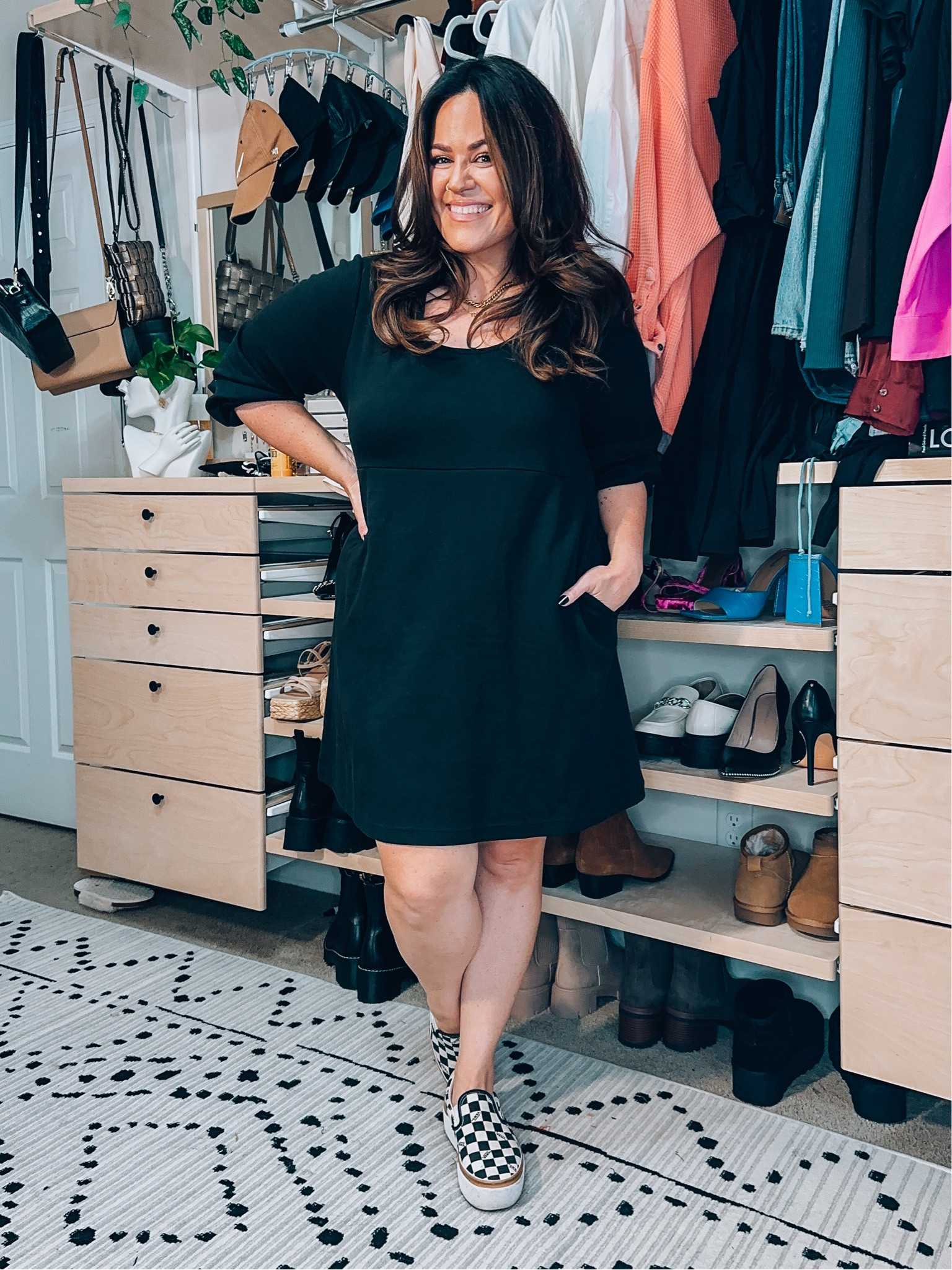 Walmart fashion free assembly jersey spring dress! So comfy and has pockets xl 
#ad #walmartfashion 

#LTKunder50 #LTKSeasonal #LTKcurves