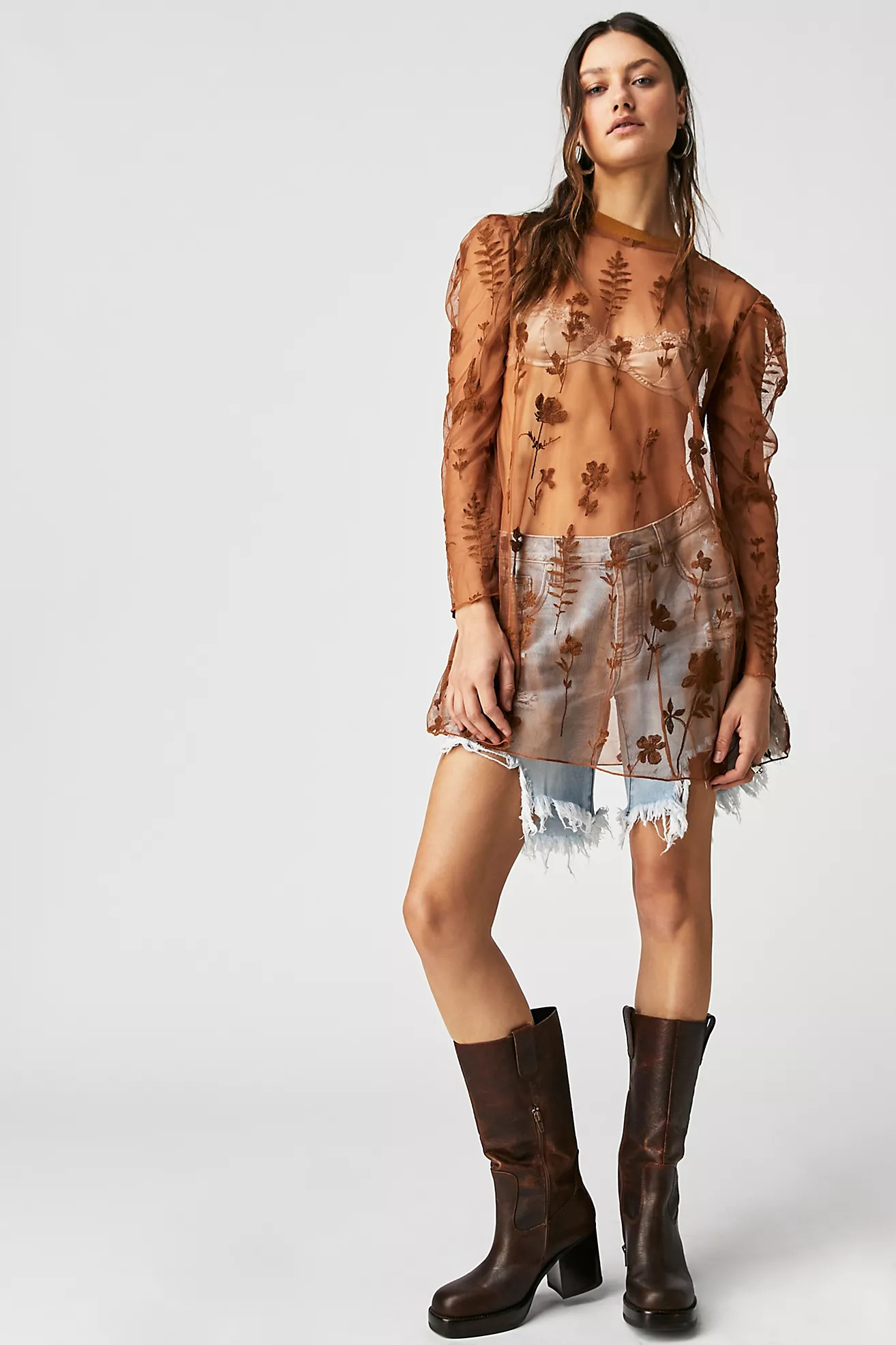 cecelia sheer mini dress veryvirginia on LTK