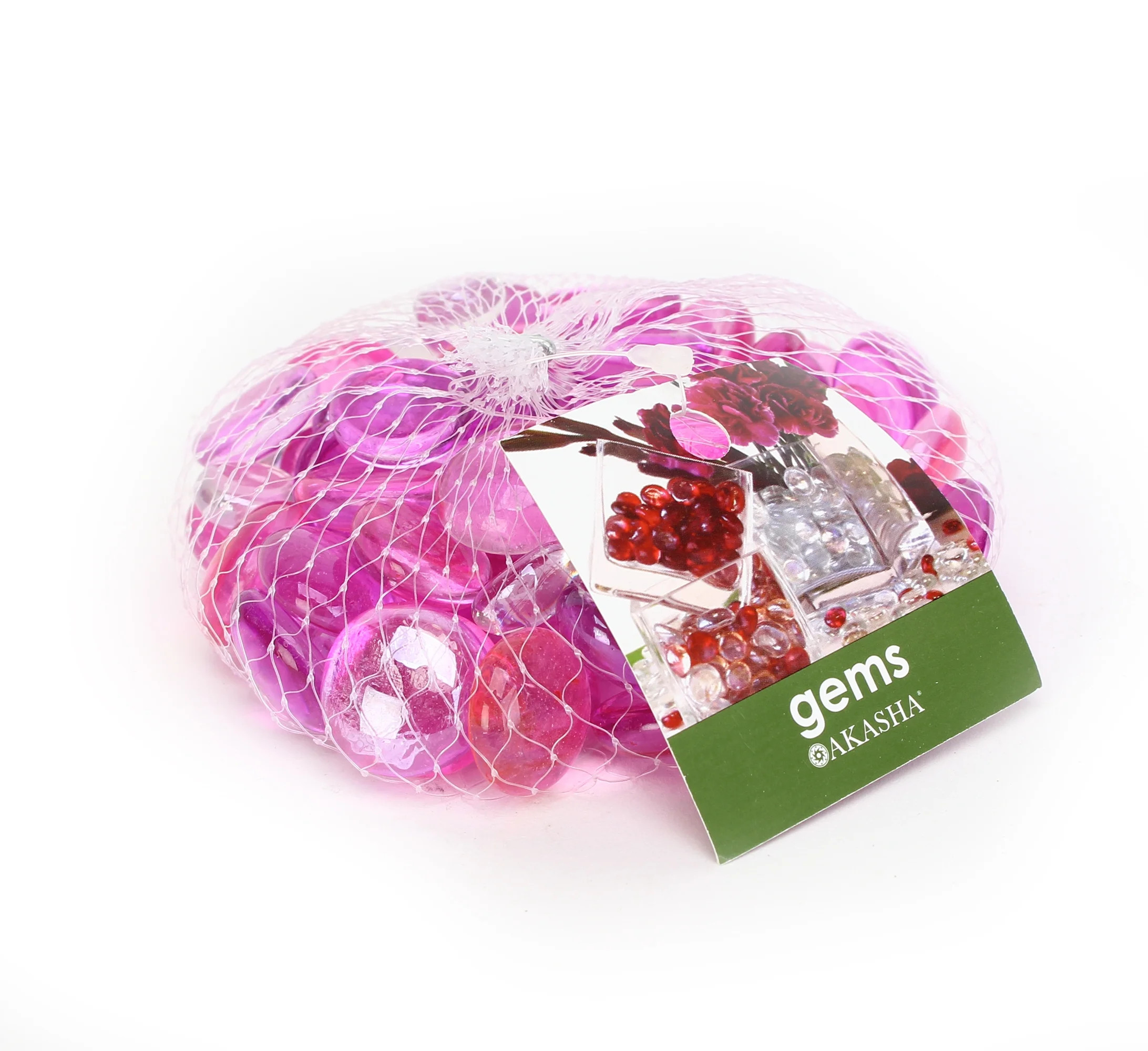 Akasha Decorative Lavender Mix Glass Gems, 12 oz. Bag | Walmart (US)