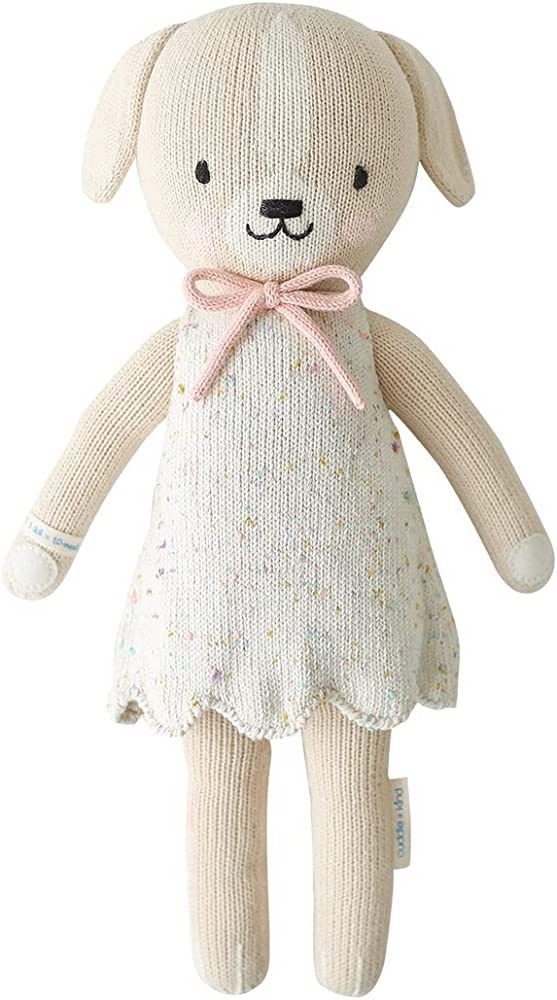 cuddle + kind Mia The Dog Little 13" Hand-Knit Doll – 1 Doll = 10 Meals, Fair Trade, Heirloom Q... | Amazon (US)