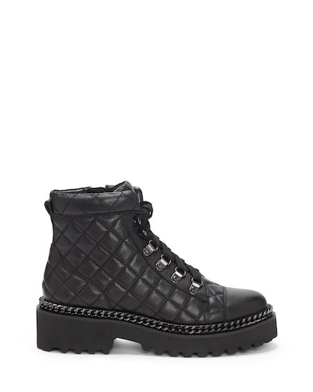 Maissa Quilted Combat Boot | Vince Camuto