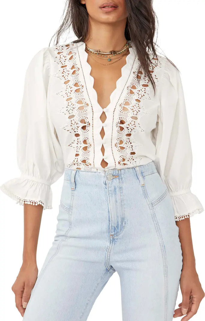 Louella Embroidered Blouse | Nordstrom