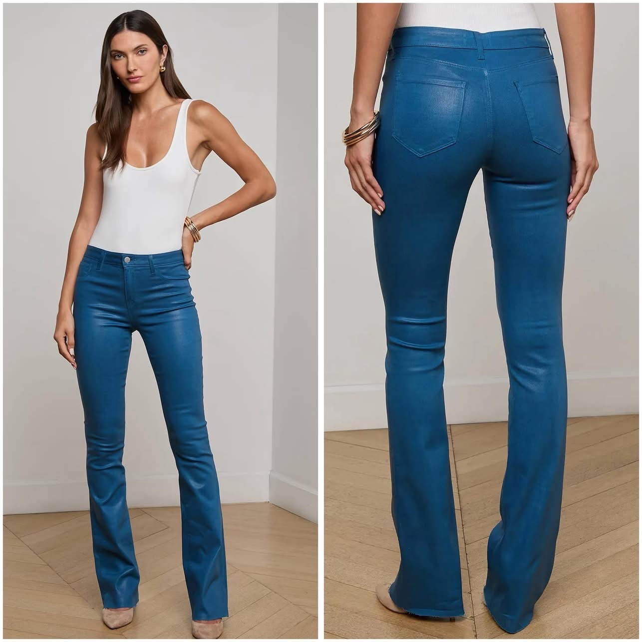 💙 L'AGENCE sale today💙

💙 Add a sleek edge to day or night outfits with these stunning coated jeans! Obsessed!

😍 To enter sale 👉 https://bit.ly/43JVf4i
🤩 Direct link to these beauties in few gorgeous colors 👉 https://bit.ly/4tQEVKG