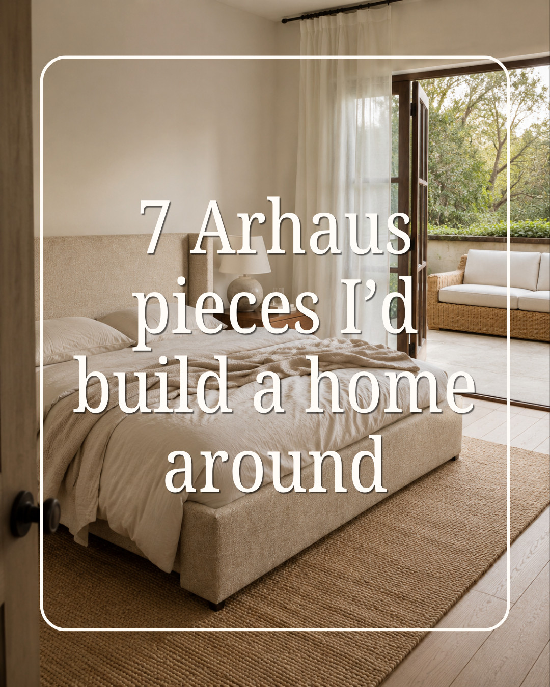 I keep coming back to rooms that mix soft upholstery, dark wood and one really good natural texture. These seven Arhaus pieces create that collected feeling without making every room match. 

 #LTKOver40 #LTKHome #LTKSaleAlert