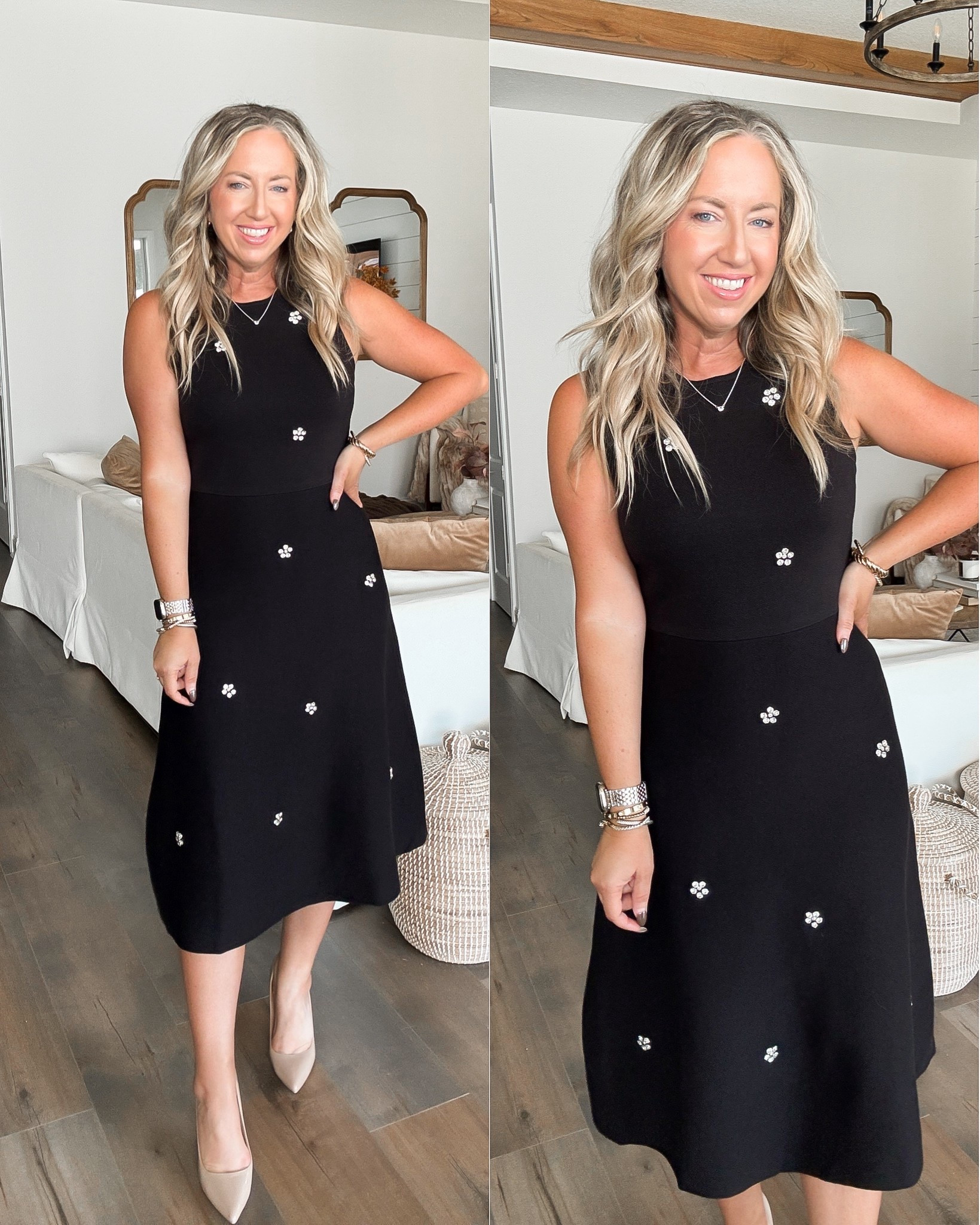 Walmart fashion Walmart style black midi dress, holiday dress holiday fashion New Year’s Eve dress size small

#LTKHoliday #LTKFindsUnder50