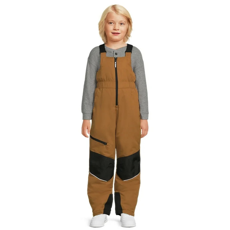 Swiss Tech Boys Water Repellent Snow Bib, Sizes 4-18 - Walmart.com | Walmart (US)