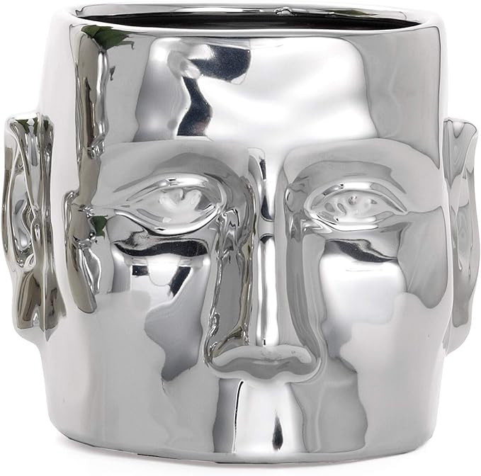 Torre & Tagus Face Vase Ceramic Planter Drop Pot Sculpture Centerpiece for Flowers Small Plants o... | Amazon (US)