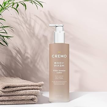 Cremo Skin Moisturizing White Jasmine Amber Women's Body Wash, Notes of White Jasmine, Red Currant, and Sweet Amber, 16 Fl Oz | Amazon (US)