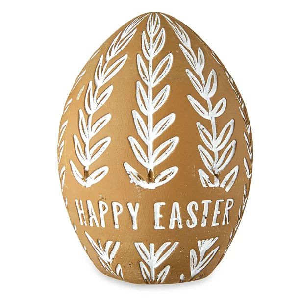 Way To Celebrate Easter Brown Cement Egg | Walmart (US)
