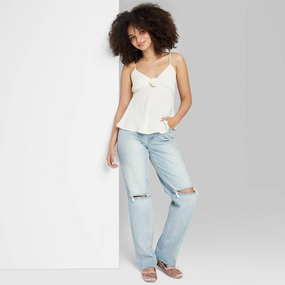Women's High-Rise Curvy Straight Jeans - Wild Fable™ | Target