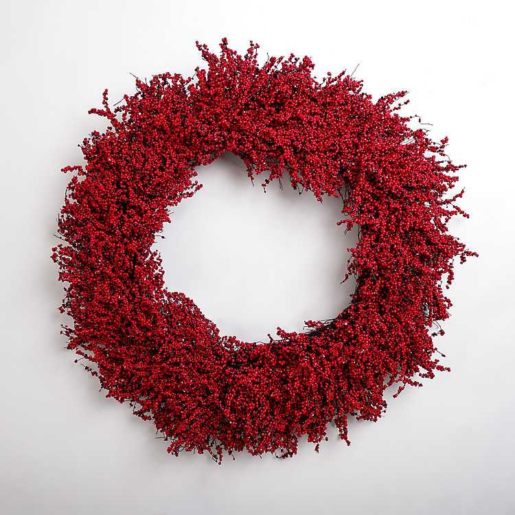 Red Christmas Berry Wreath | Kirkland's Home