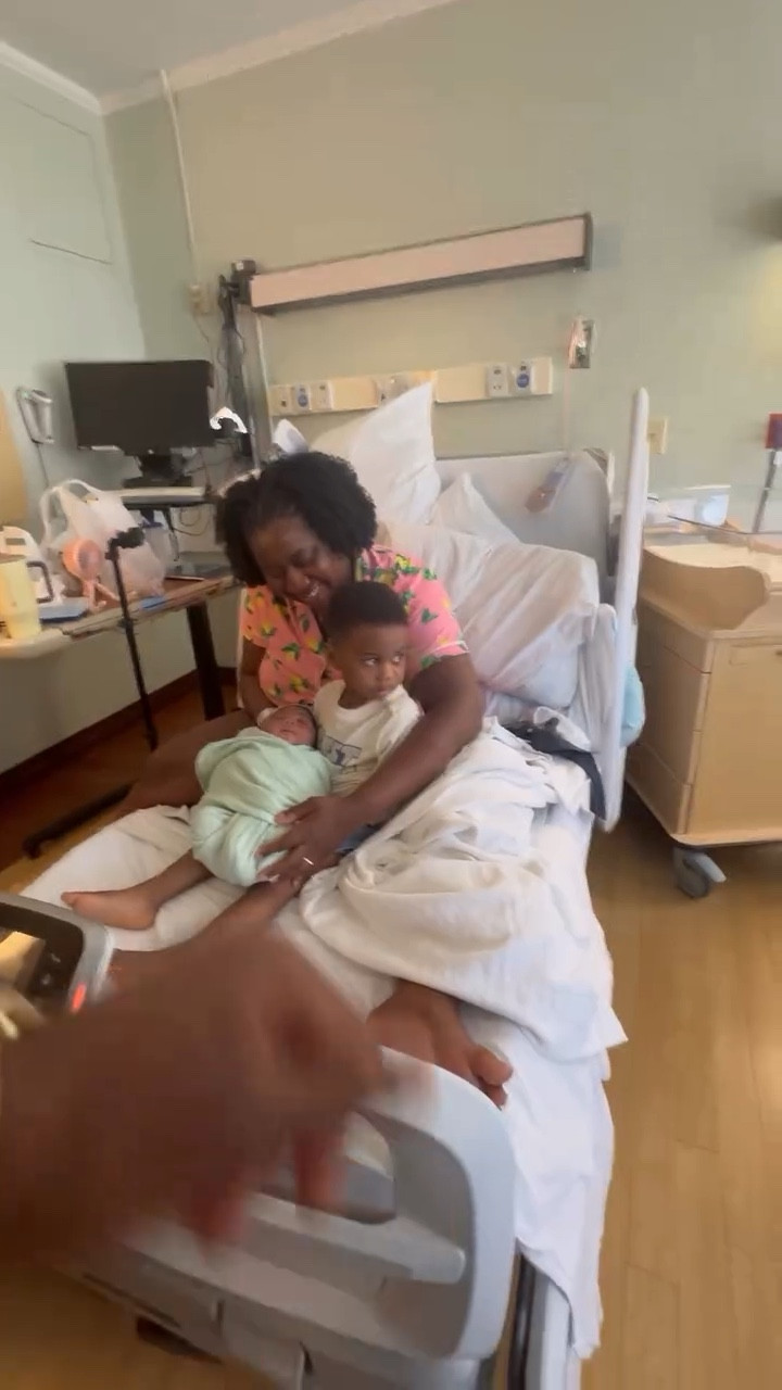 OMG, the moment I saw my first born for the first time after giving birth to our new baby, I feltl so emotional and wondered how I’d still be able to connect with my big baby. He seems so mature. 🥹 Now I’m just learning how to share all the love I have for both of them. 🩵🫶🏾

#Postpartum #MomLife #Motherhood #MomOf2 #BoyMom