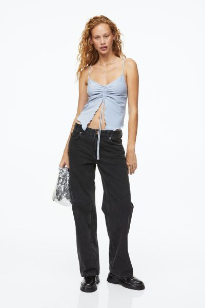 Drawstring-detail Top | H&M (US + CA)