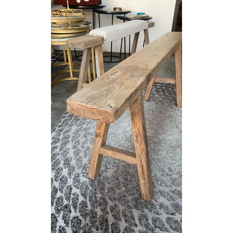 Loon Peak® Hajri Solid Wood Bench & Reviews | Wayfair | Wayfair North America