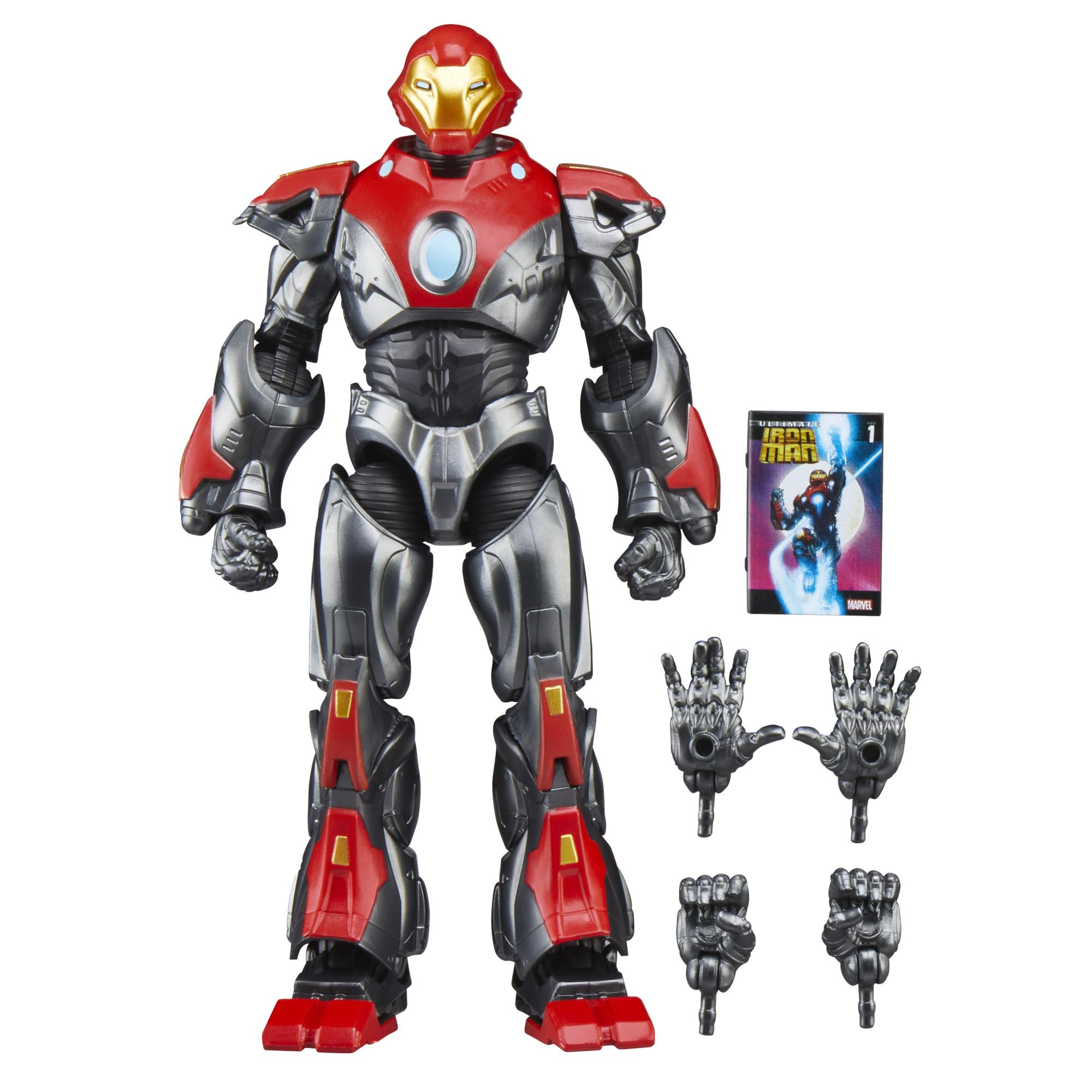 Marvel Legends Series Ultimate Iron Man, Comics-Inspired Collectible 6-Inch Scale Action Figure w... | Amazon (US)