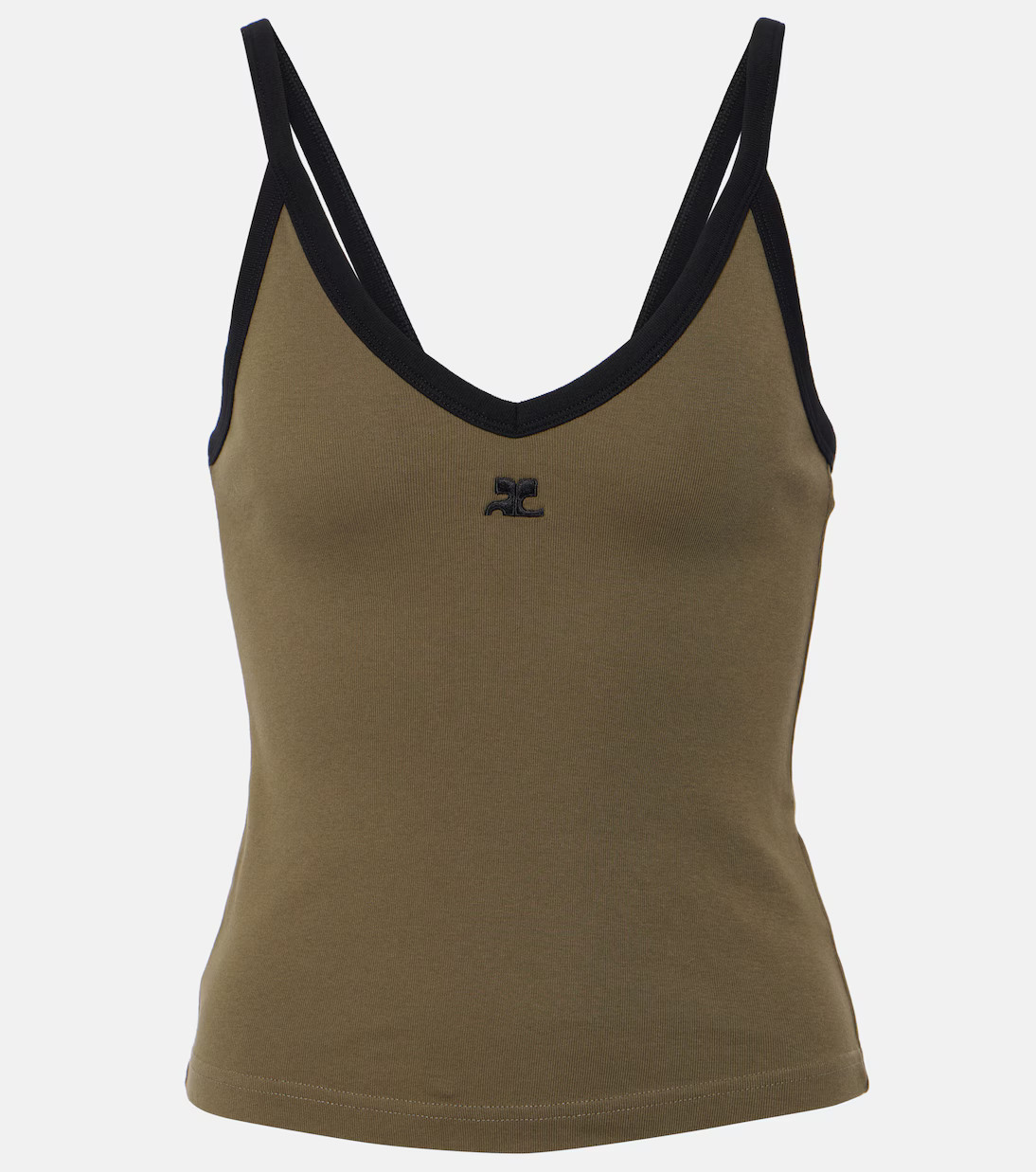 Logo cotton jersey tank top | Mytheresa (US/CA)