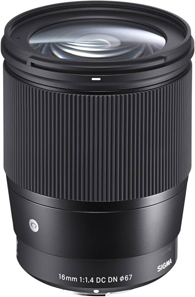 Sigma 16 mm f/1.4 (C) AF DC DN Lens for Canon EF-M Mirrorless | Amazon (US)