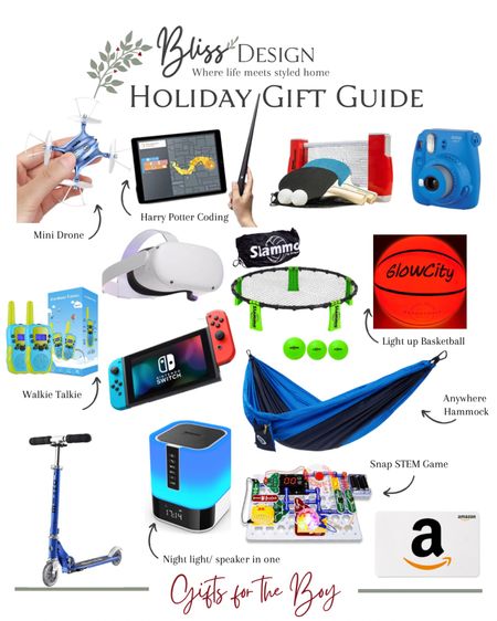 Holiday Gift Guide for Boys 

#LTKHoliday #LTKkids #LTKGiftGuide