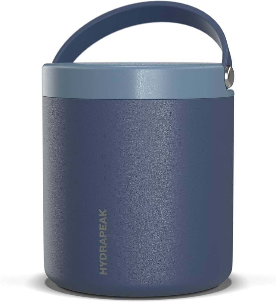 Hydrapeak 25oz Stainless Steel Vacuum Insulated Thermos Food Jar | Thermos for Hot Food and Cold ... | Amazon (US)