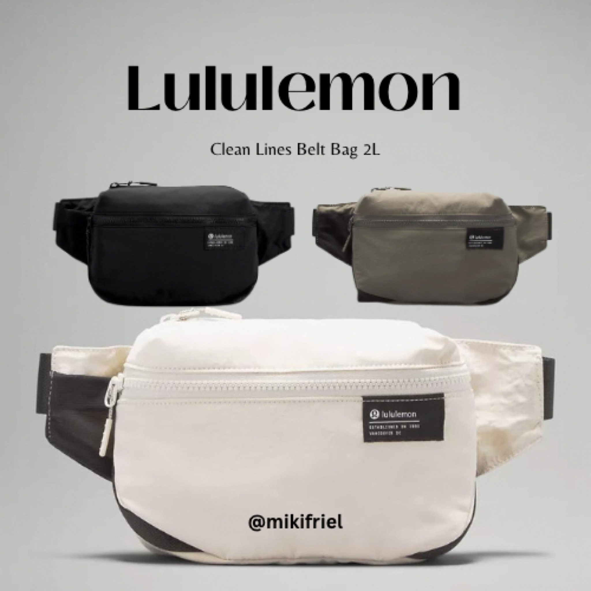 Lululemon 

I got the White Opal! 

Belt Bag. Lululemon. Fanny pack. Style. Lululemon finds. 

#LTKunder100 #LTKunder50 #LTKstyletip