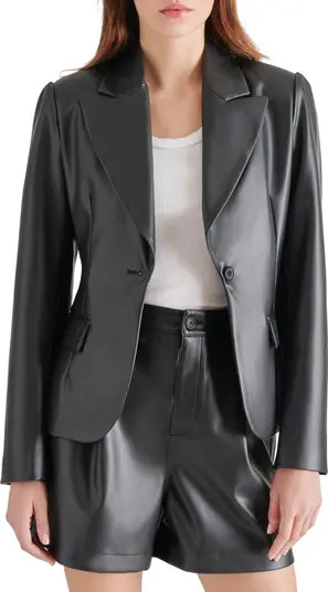 Steve Madden Cinched Faux Leather Blazer | Nordstromrack | Nordstrom Rack