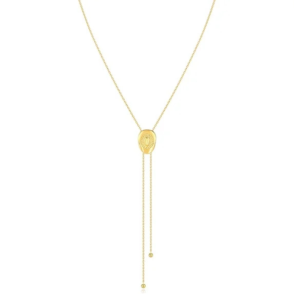 Country Concert Cowboy Cowgirl Hat Halloween Costume Pendant Necklace Adjustable Dainty Gold Plat... | Walmart (US)