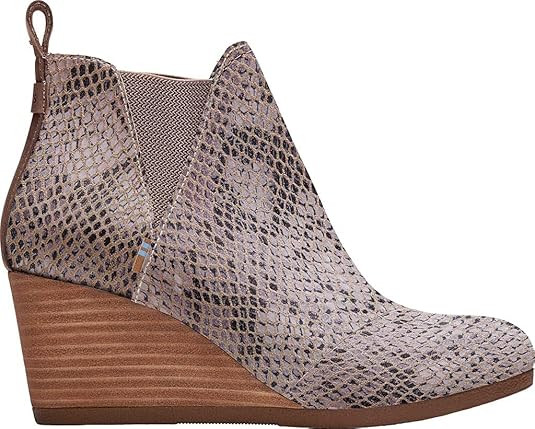 TOMS Women's Kelsey Wedge Bootie | Amazon (US)