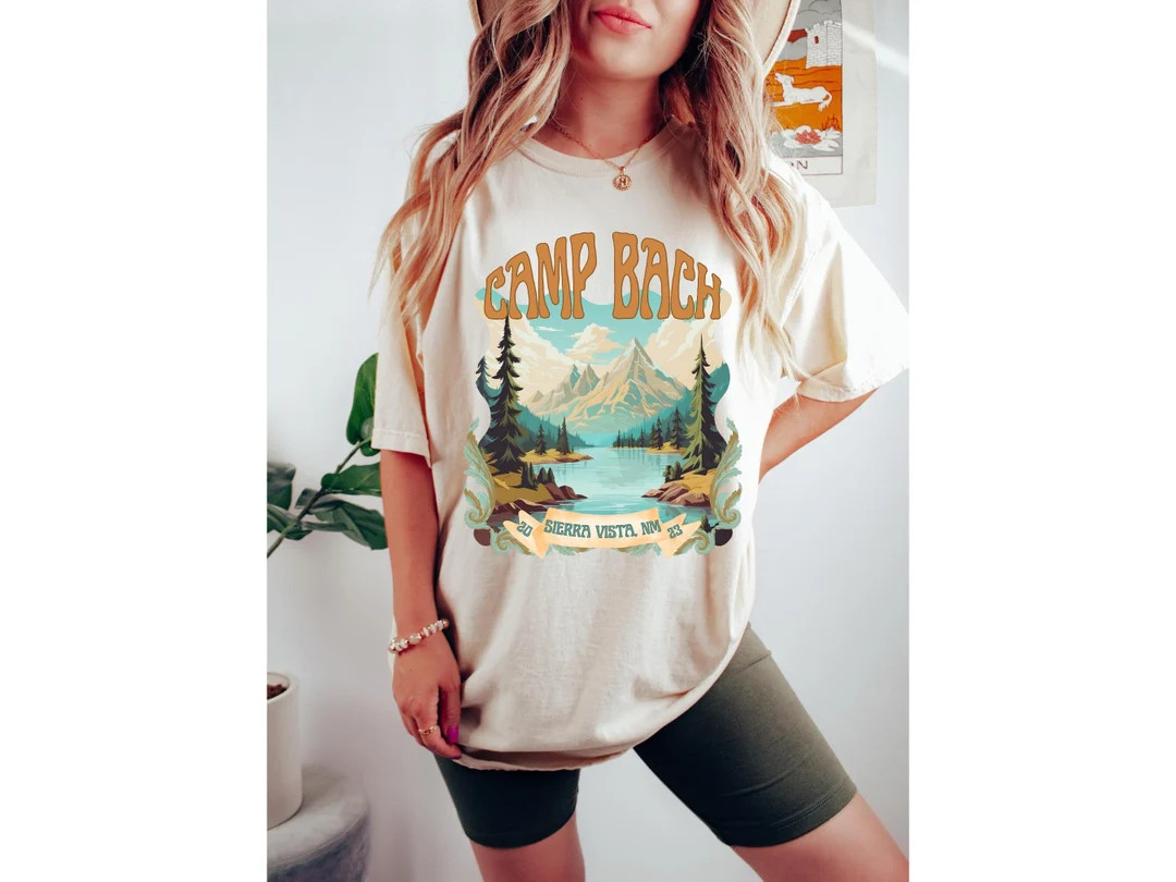 Custom Comfort Colors Camp Bachelorette Shirts, Camping Bachelorette Shirts, Lake Bachelorette, M... | Etsy (US)