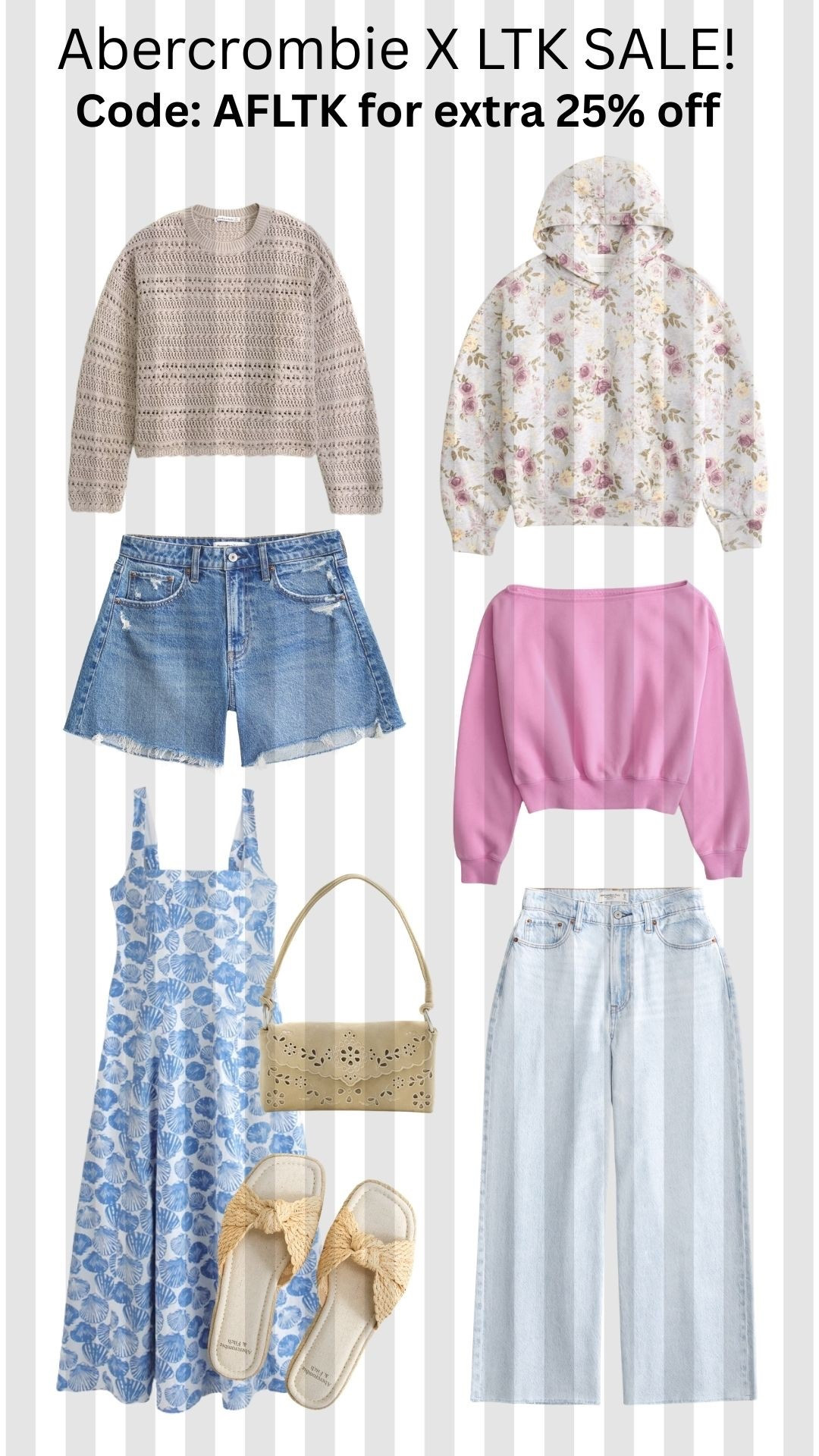 LTK Sale with @abercrombie 
Code: AFLTK for an additional 25% off!! 



#LTKSaleAlert #LTKSpringSale #LTKootd