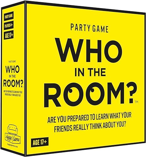 Hygge Games Who in The Room? Party Gamef Yellow | Amazon (US)