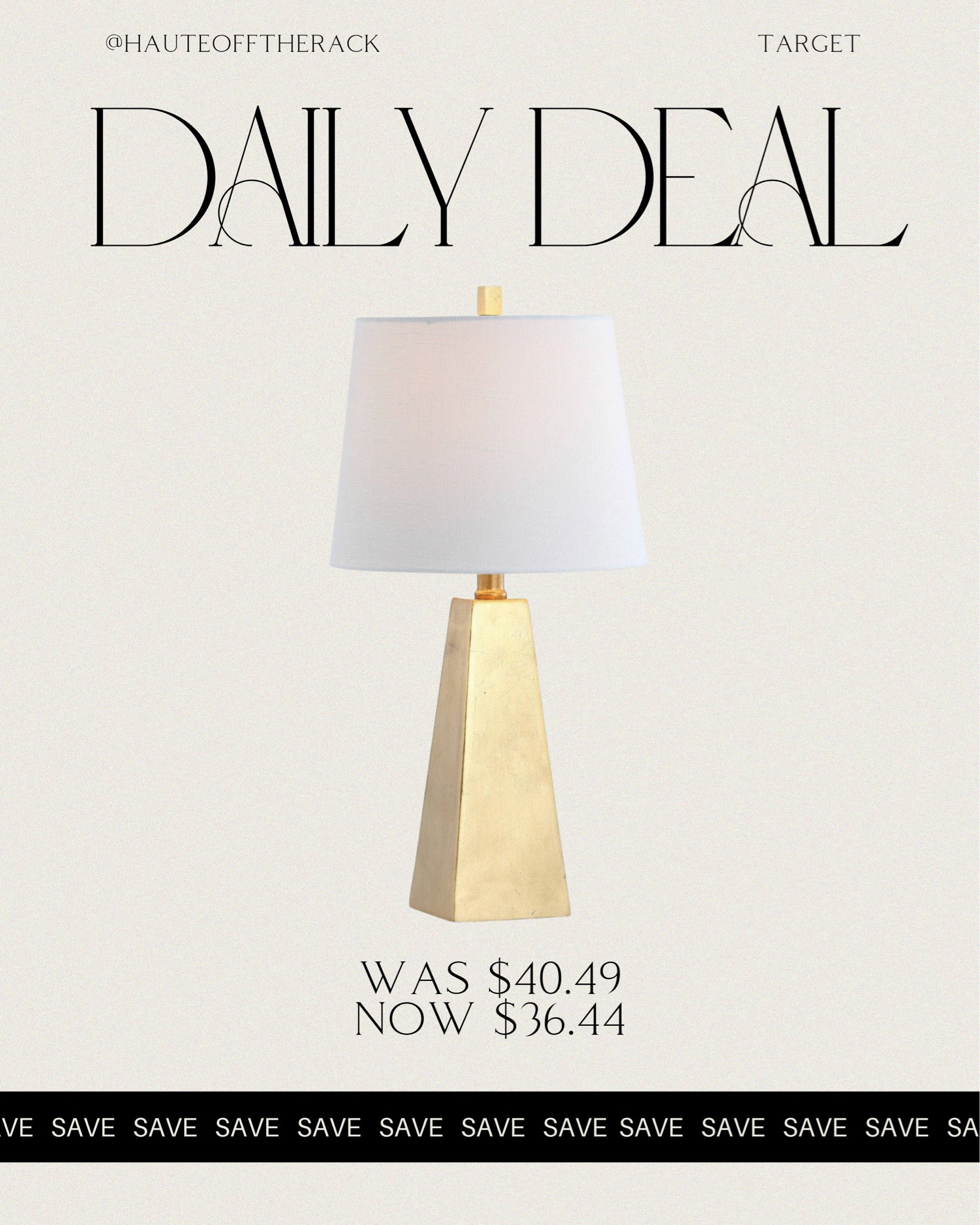 Save at target on this precious gold lamp to elevate any room in the house!

#target #targetfinds #salealert #homedecor #goldlamp #bedroomdecor #livingroomdecor #officedecor

#LTKFindsUnder50 #LTKHome #LTKSaleAlert