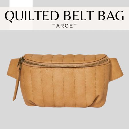 🎯 Target - Universal Thread quilted camel belt bag 

#LTKitbag #LTKfit