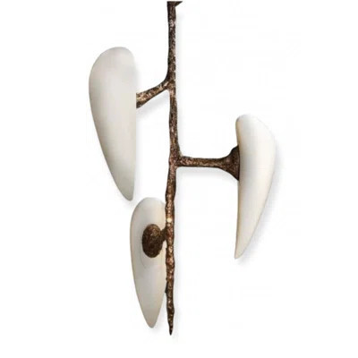 3-William ​Bronze Light Unique Modern Linear LED Chandelier | Wayfair North America