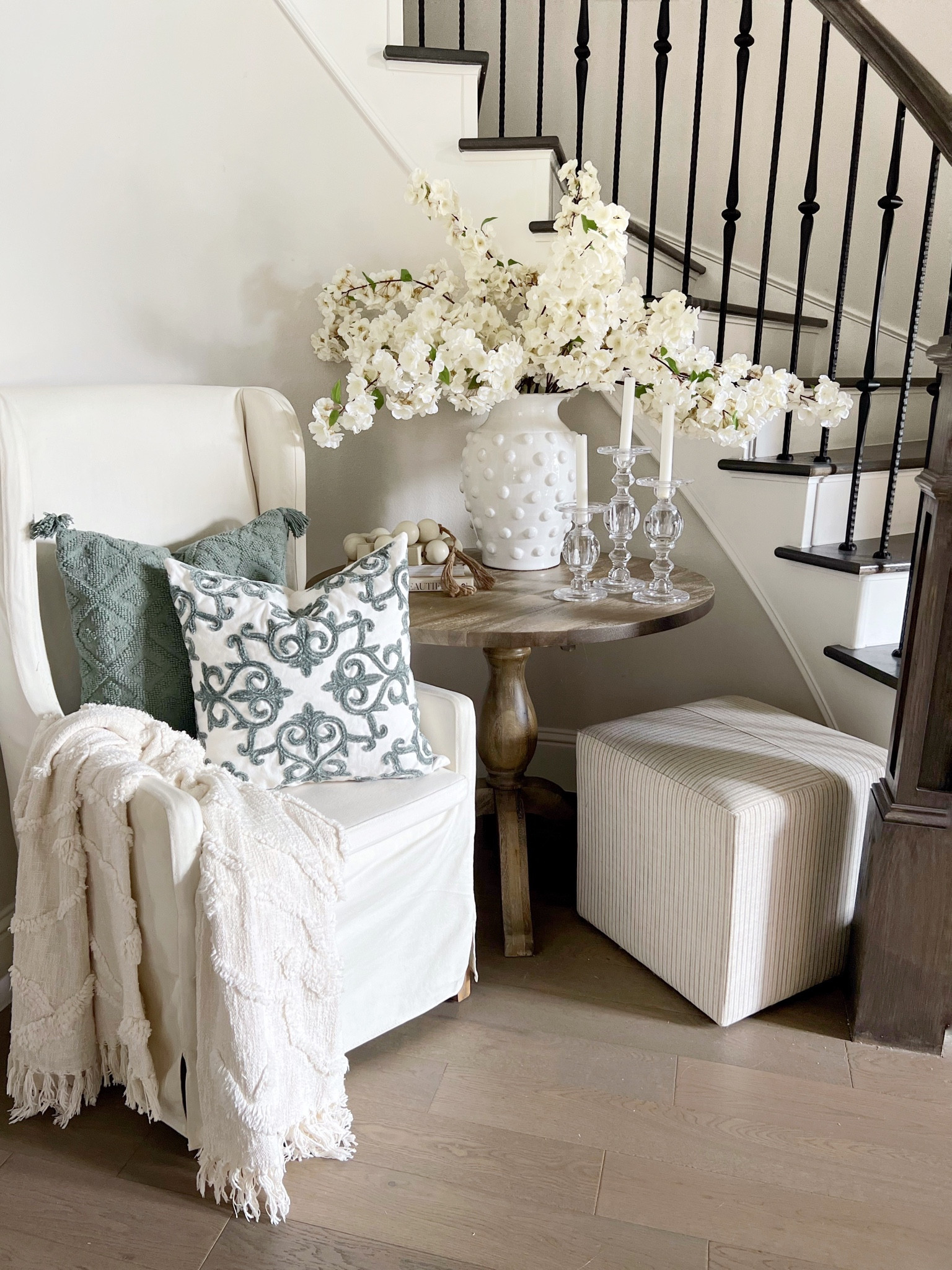 Spring entryway decor 
My Texas House at Walmart 

#LTKSeasonal #LTKhome #LTKFind