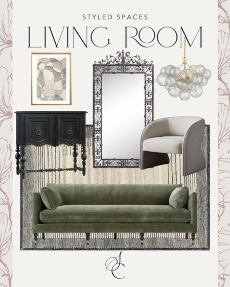 Modern vintage living room decor!

velvet sofa, iron floor mirror, accent chair, black console table, artwork, rug, bubble chandelier

#LTKhome #LTKsalealert #LTKstyletip