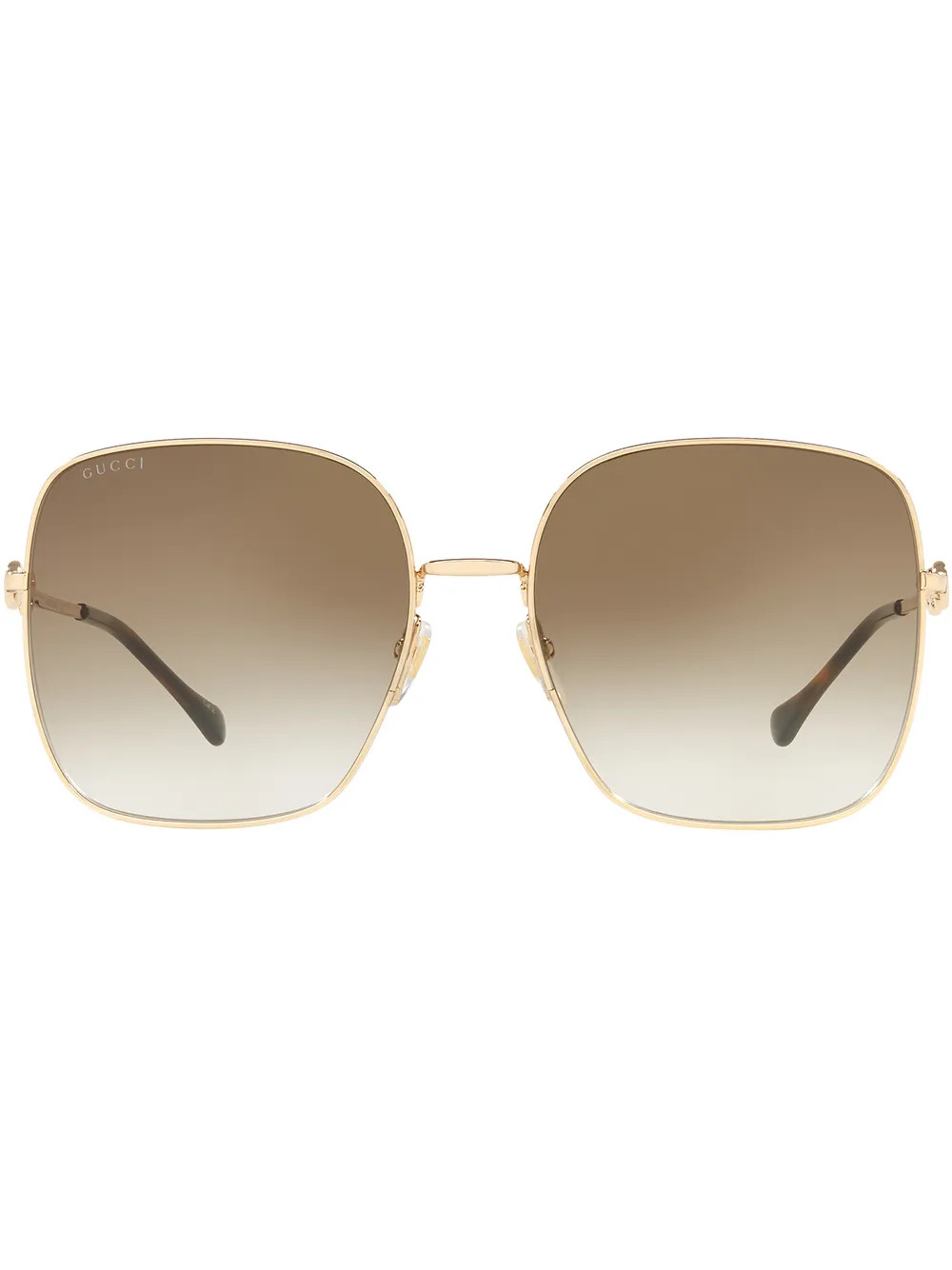 horsebit-embellished oversized sunglasses | Farfetch Global