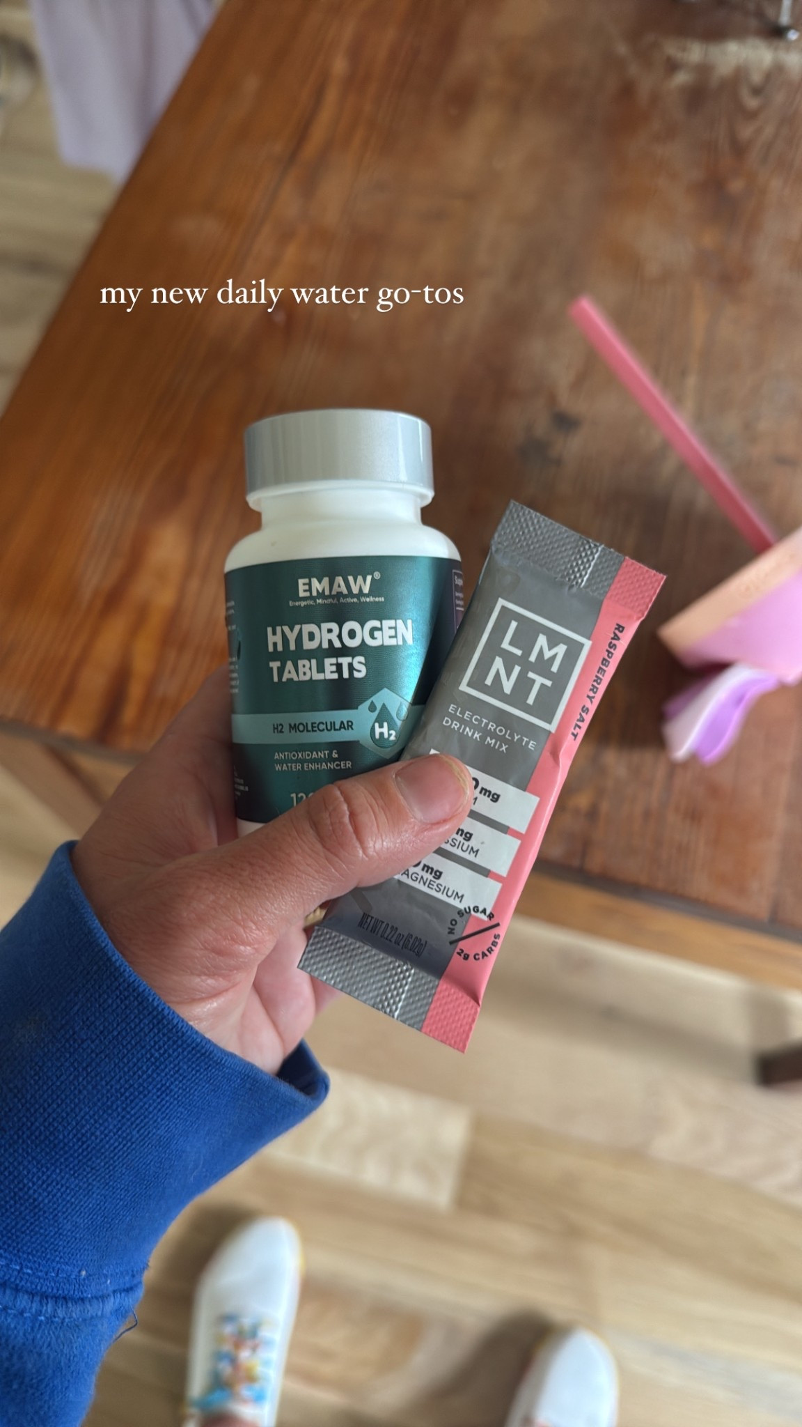 My daily water add-ins! So many healthy benefits to adding hydrogen tablets & salt to your water! 

#LTKActive #LTKFamily #LTKFindsUnder50