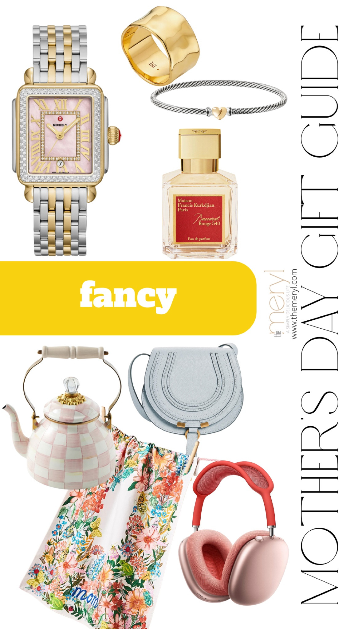 Mother’s Day Gift Guide. Ideas for the mom who’s a little bit fancy.
Mackenzie Michele Watch David Yurman Chloe Apple Headphones Anthropologie

#LTKGiftGuide #LTKstyletip #LTKhome