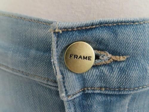 NWT FRAME Crestmont/Light Blue Le Bardot Crop Flare Jeans Size 24 $240  | eBay | eBay US