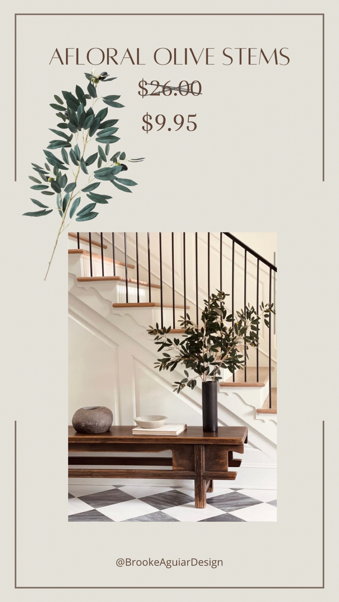 Mega Sale on Afloral olive stems! Over 60% off! 
This is such an amazing price for realistic high quality stems! 

#LTKsalealert #LTKhome