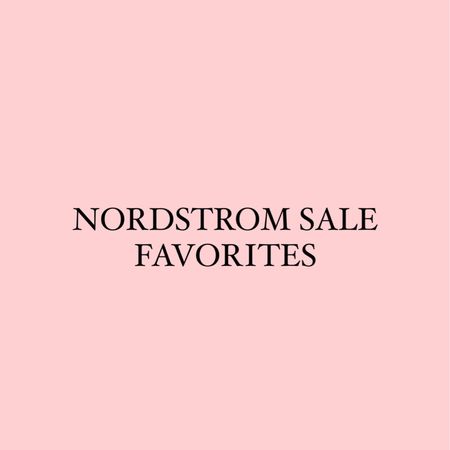 Nordstrom sale favorites. I have these in just about every color so grabbed a few more while they’re on sale  

#LTKunder50 #LTKxNSale #LTKsalealert