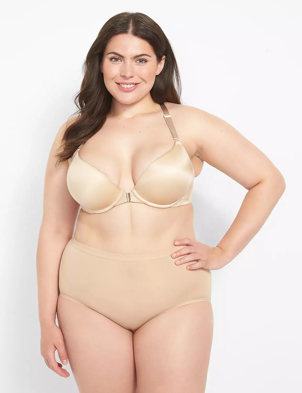 Cotton High-Leg Brief Panty | Lane Bryant (US)