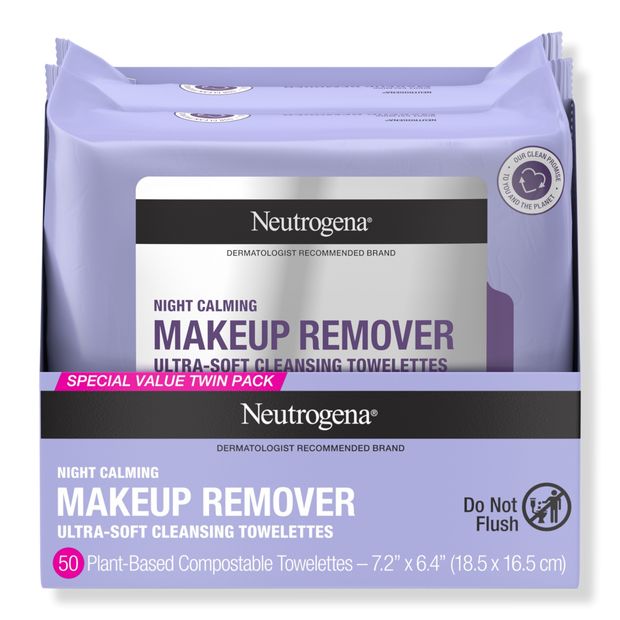 Night Calming Makeup Remover Cleansing Towelettes Twin Pack | Ulta