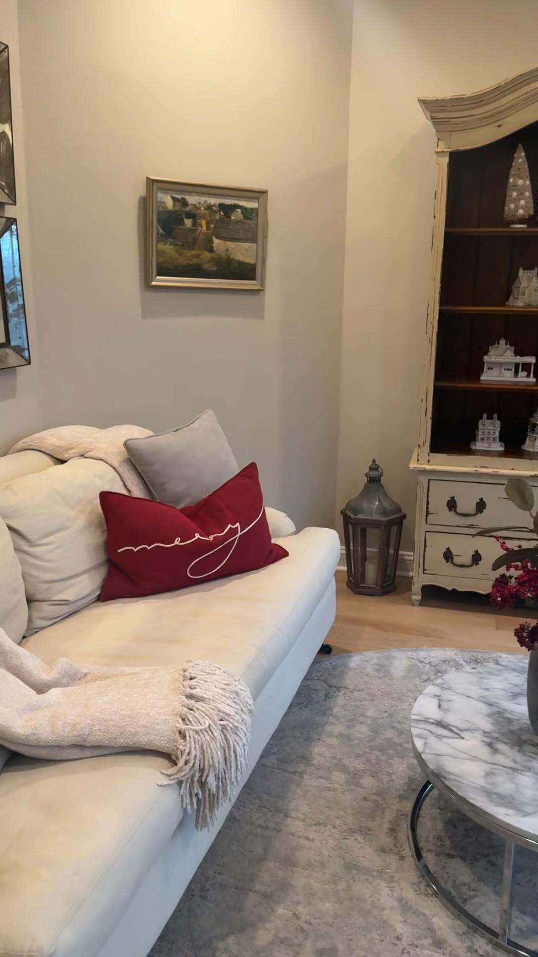 Pottery Barn holiday decor SALE! I’ve had this MERRY pillow for years and years and they still carry it!  Looks new after all this time ❤️ 

#LTKSaleAlert #LTKHoliday #LTKHome