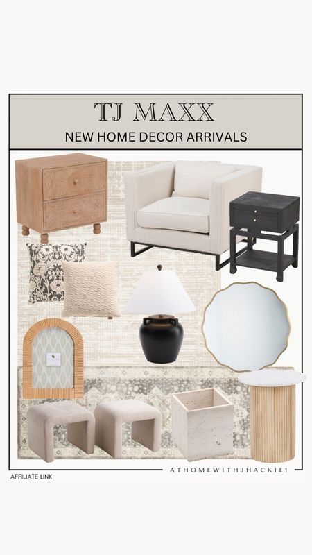 TJ Maxx new home decor arrivals, decorative storage boxes, end of bed blankets, throw pillows, accent pillow, accent mirror, floor mirror, dining room chair, ceramic lamp, ceramic planter, decorative pillows, and artificial olive branch with vase.

#LTKHome #LTKStyleTip #LTKFindsUnder100