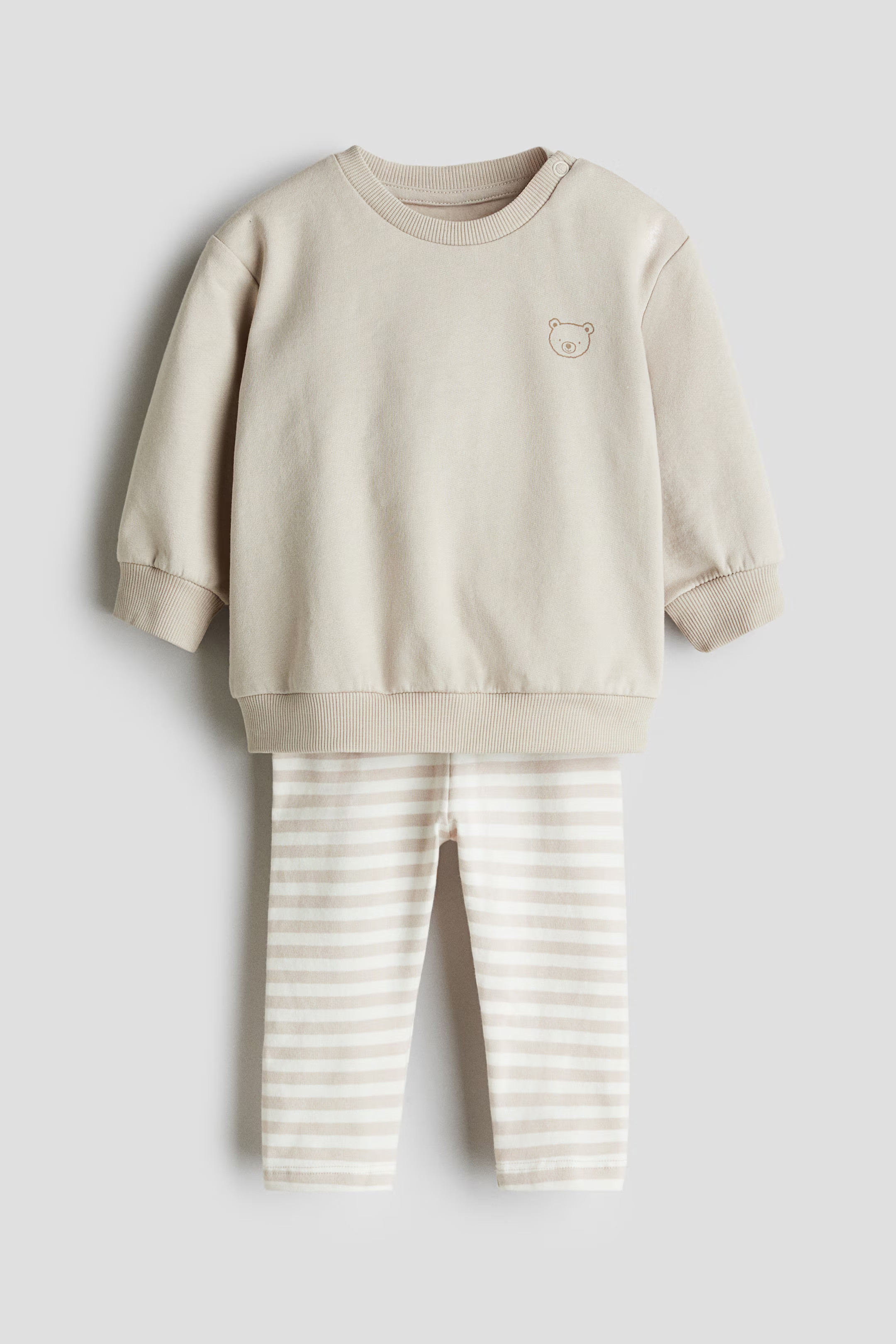 2-piece Sweatshirt and Leggings Set | H&M (US + CA)
