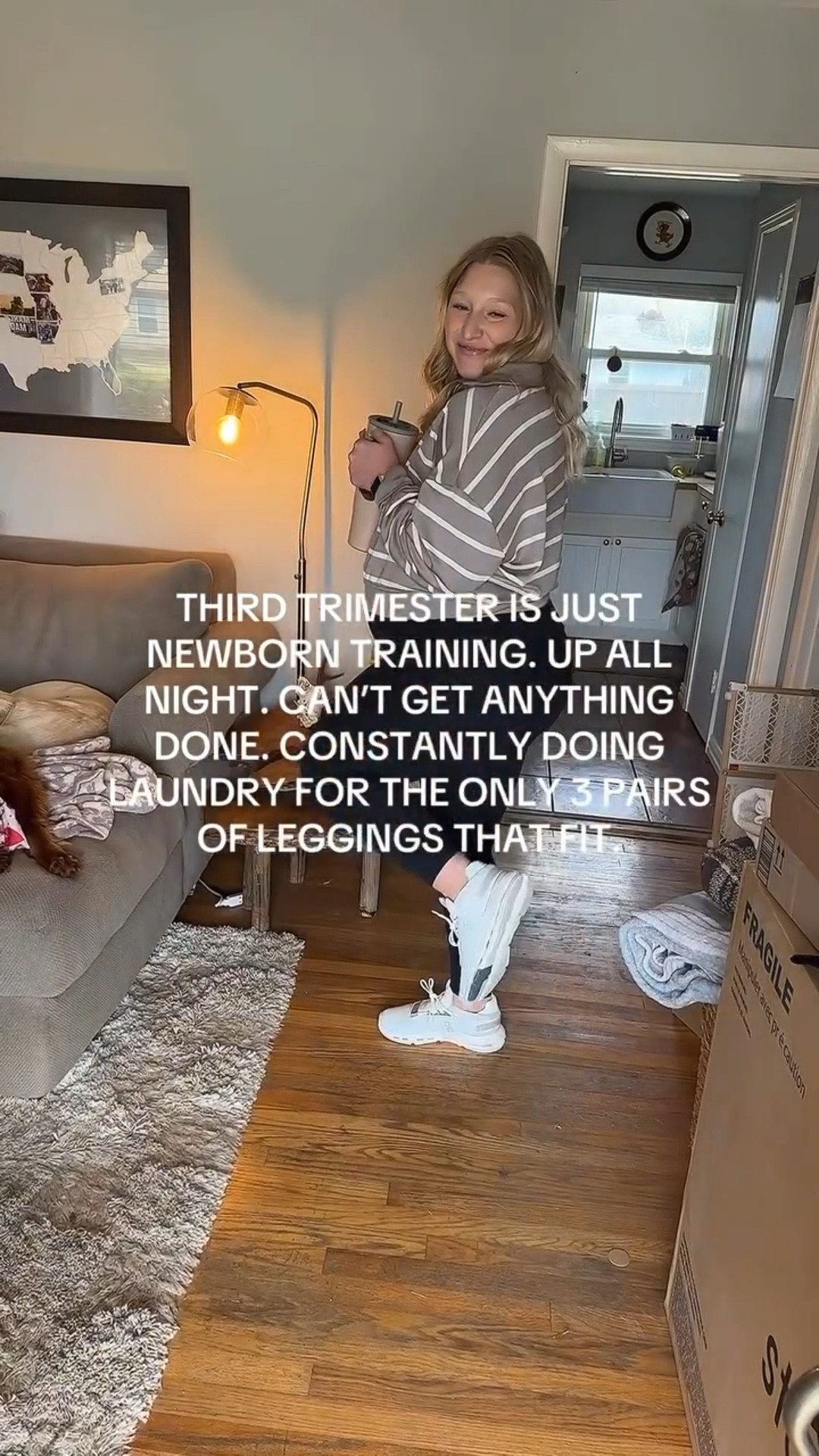 Pregnancy really was just newborn bootcamp 😅
Can’t get anything done ✔️
Up all night ✔️
Doing laundry on repeat for the only three leggings that still fit ✔️

Pregnancy is no joke — but at least I’m comfy(ish) and mildly holding it together.

Sending love to all the new mamas riding the same wave 💬👇

What’s your go-to pregnancy uniform?

#PregnancyRealness #BumpLife #ThirdTrimesterTruths #PregnantAndTired #FirstTimeMomLife #PregnancyJourney #ExpectingMom #RealPregnancyMoments #MaternityMood

#LTKShoeCrush #LTKBump